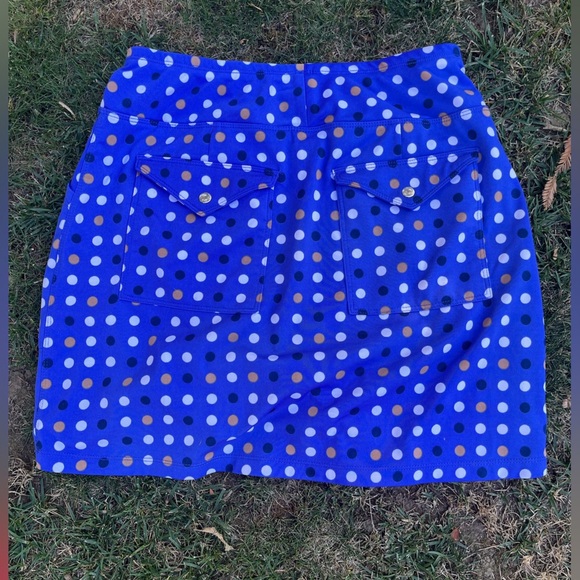 Jofit polka dot mini skirt with built in shorts - size S - Picture 2 of 4